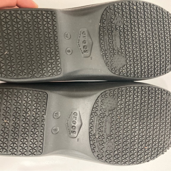 Women's Neria pro II Lite Ride Work Clog By Crocs Black Size W 9 - Picture 6 of 6